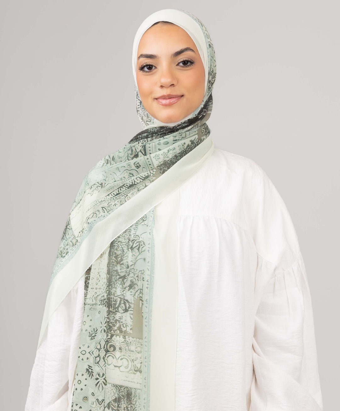 Antique Chiffon Scarf
