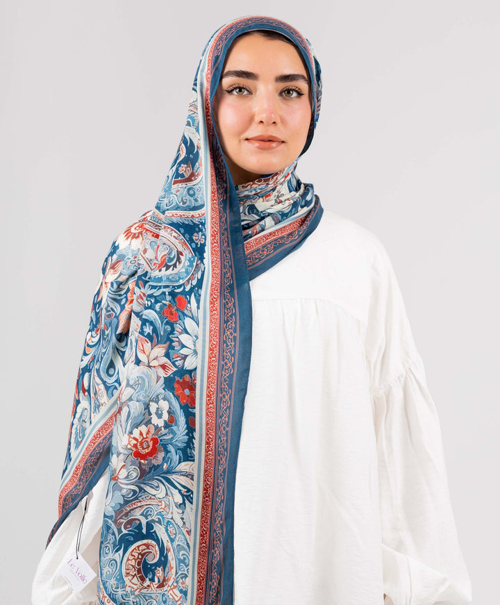 Vintage Bloom Modal Scarf