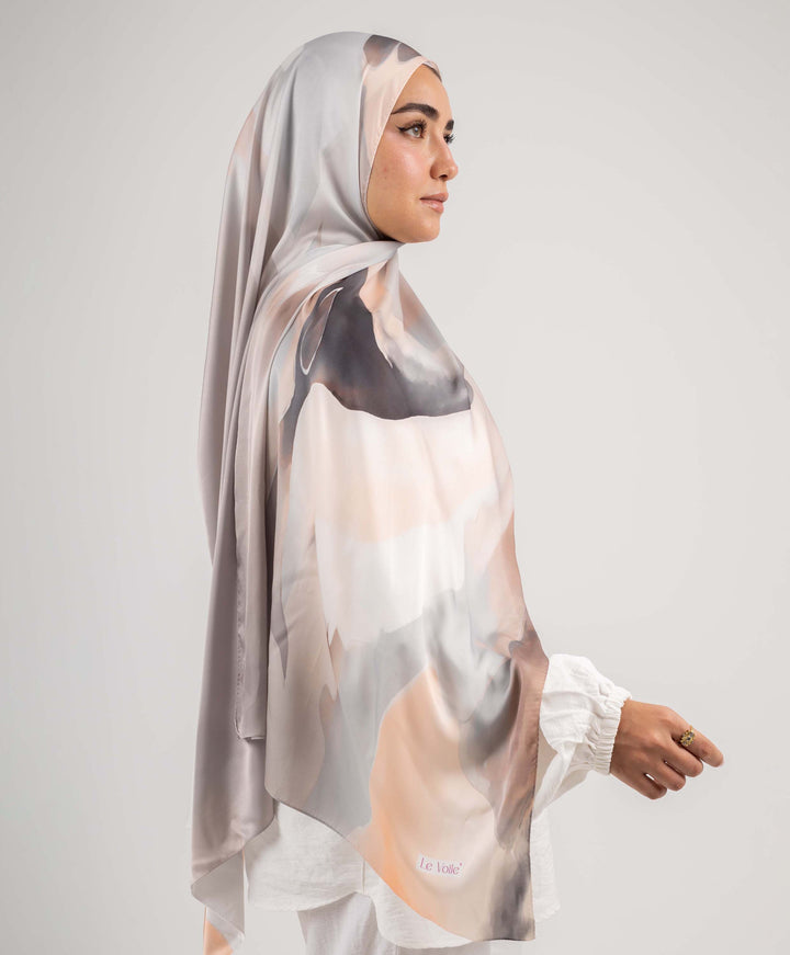 Desert Haze Silk Scarf