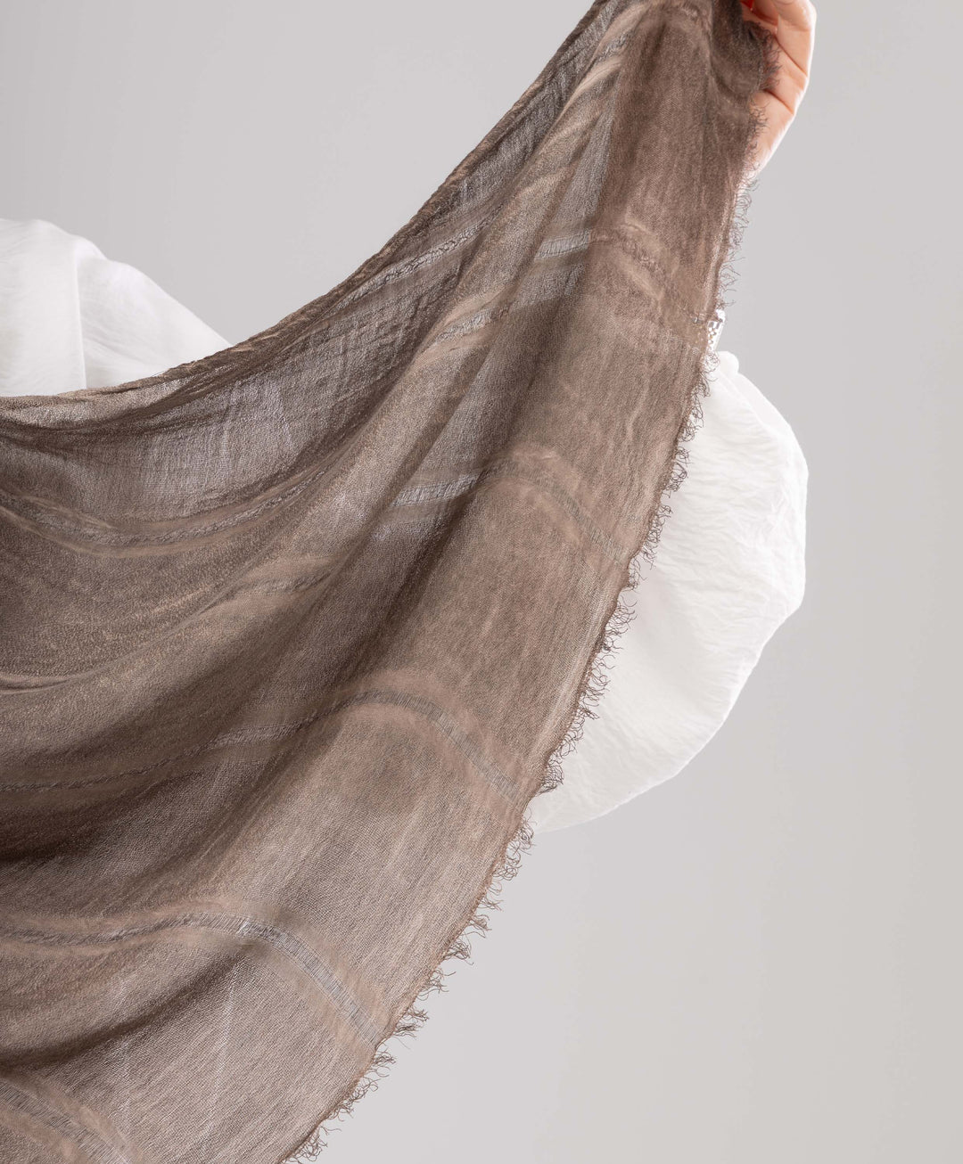 Hazy Linen Marble Scarf