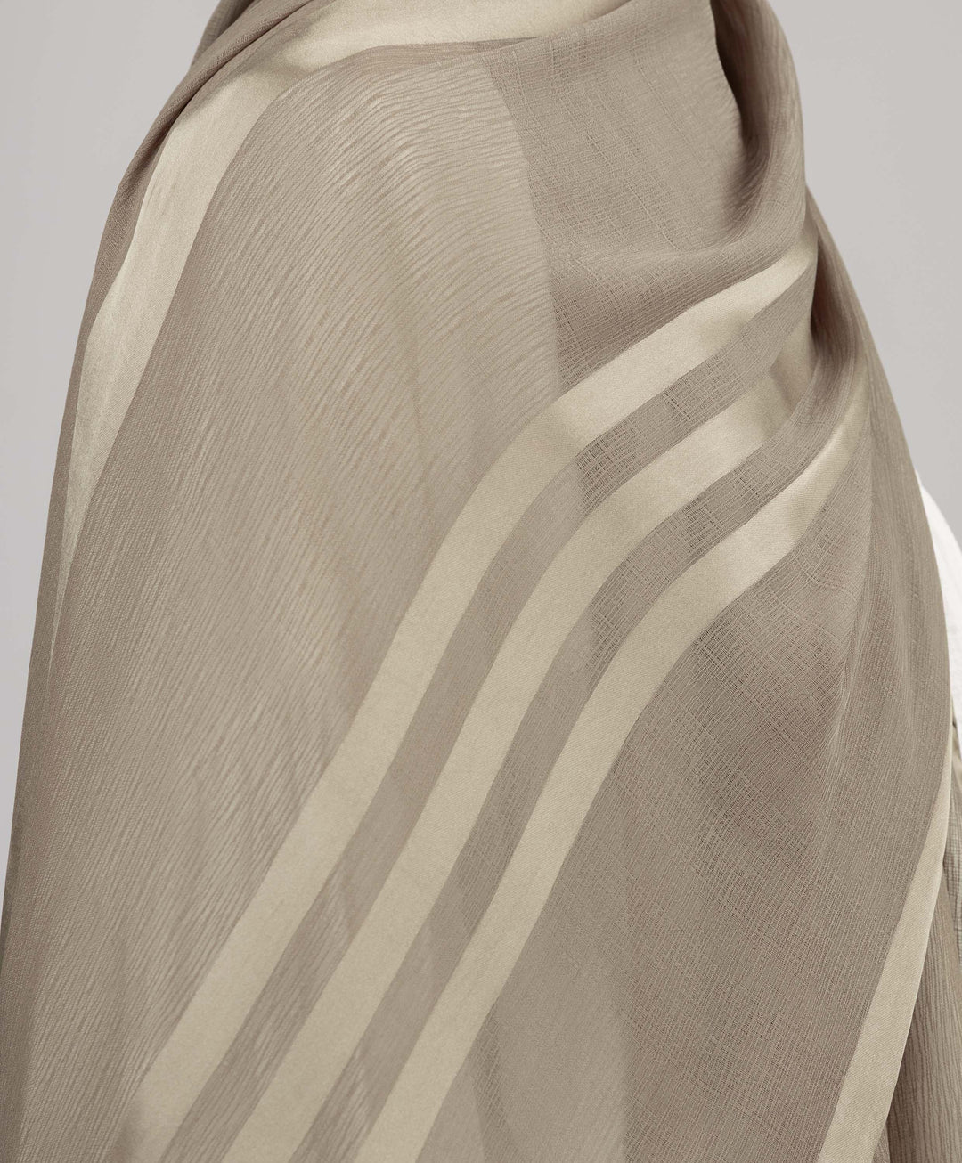Glowy Crinkle Satin Scarf