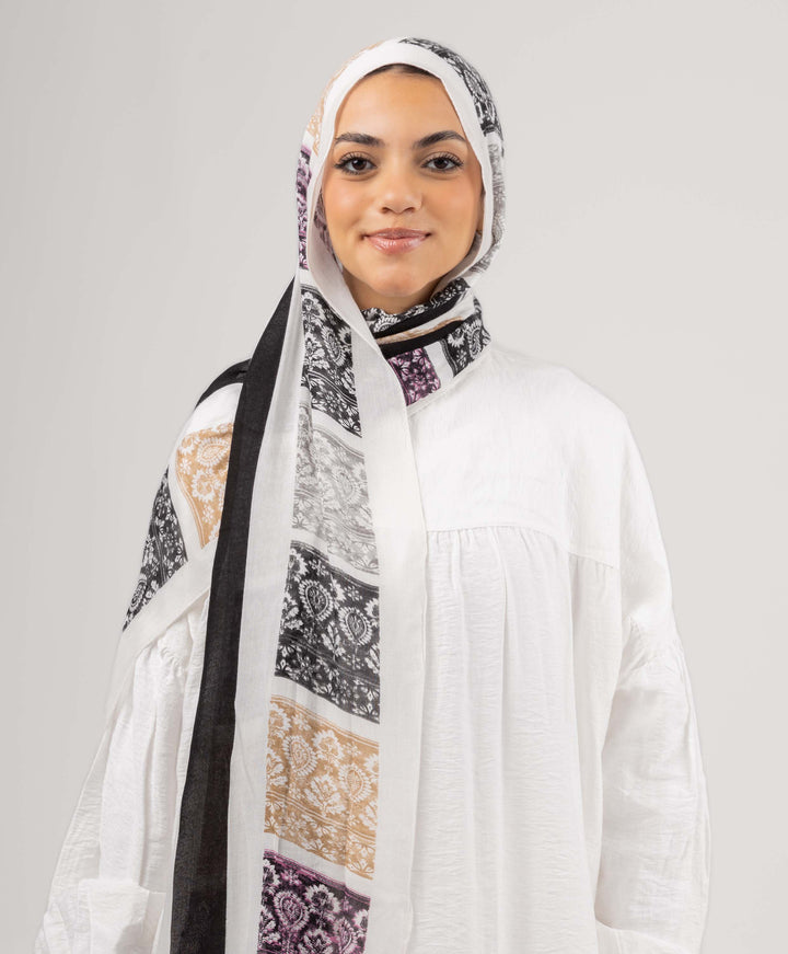 Patchwork Modal Scarf