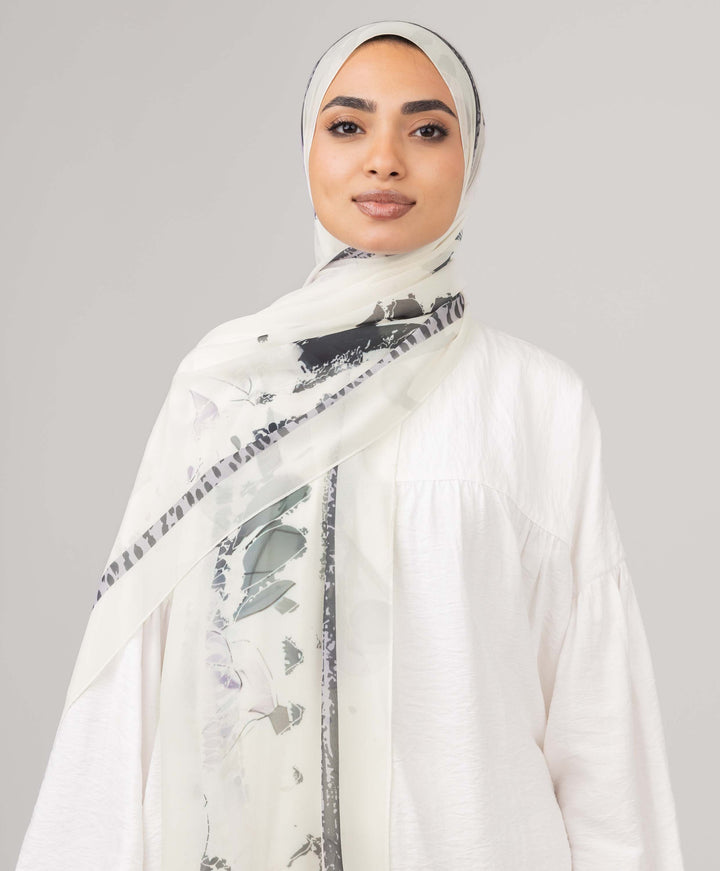 Moonlit Chiffon Scarf