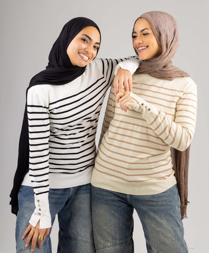Striped Soft Pullover