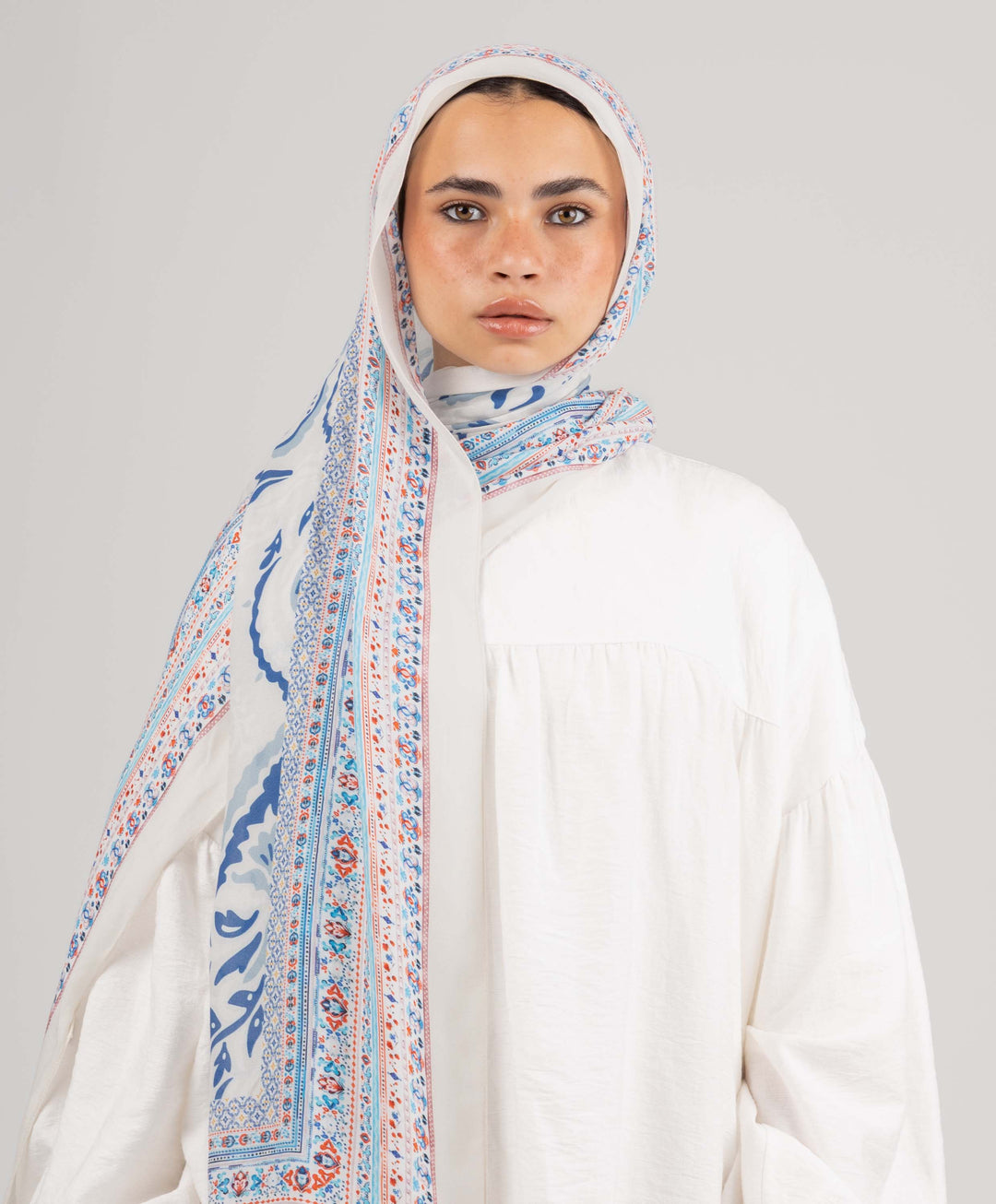 Persian Azure  Modal Scarf