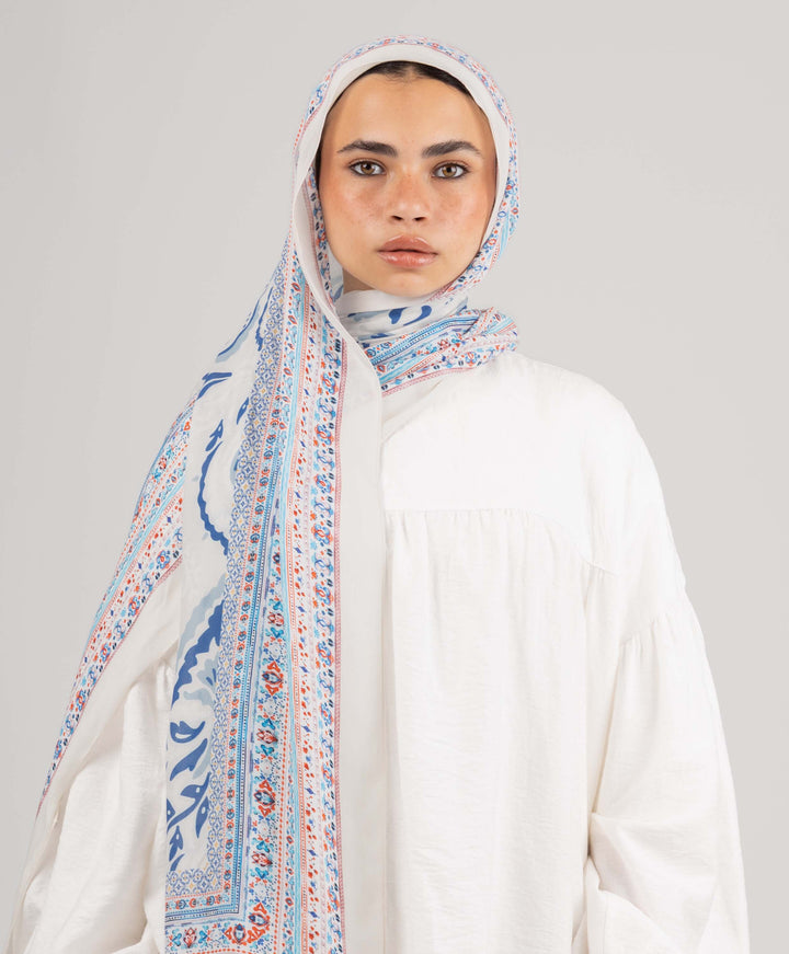 Persian Azure  Modal Scarf