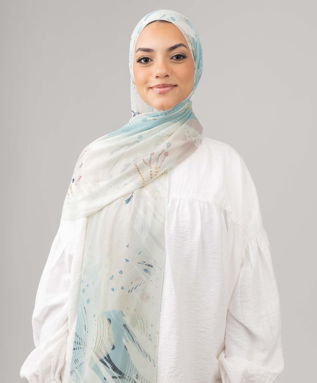 Tranquility Chiffon Scarf