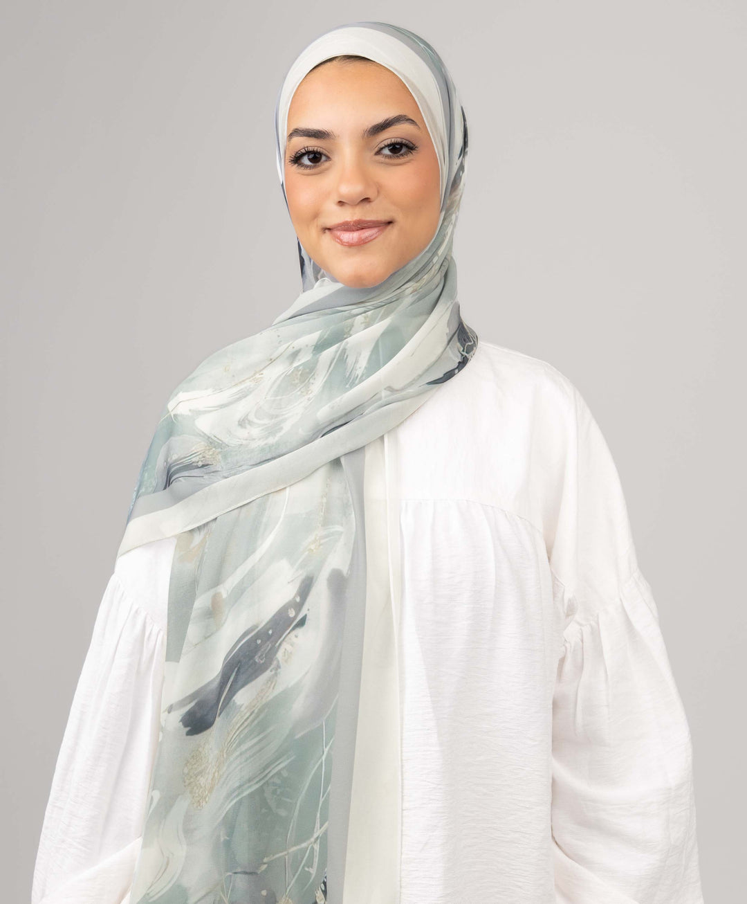 Stone Wash Chiffon Scarf