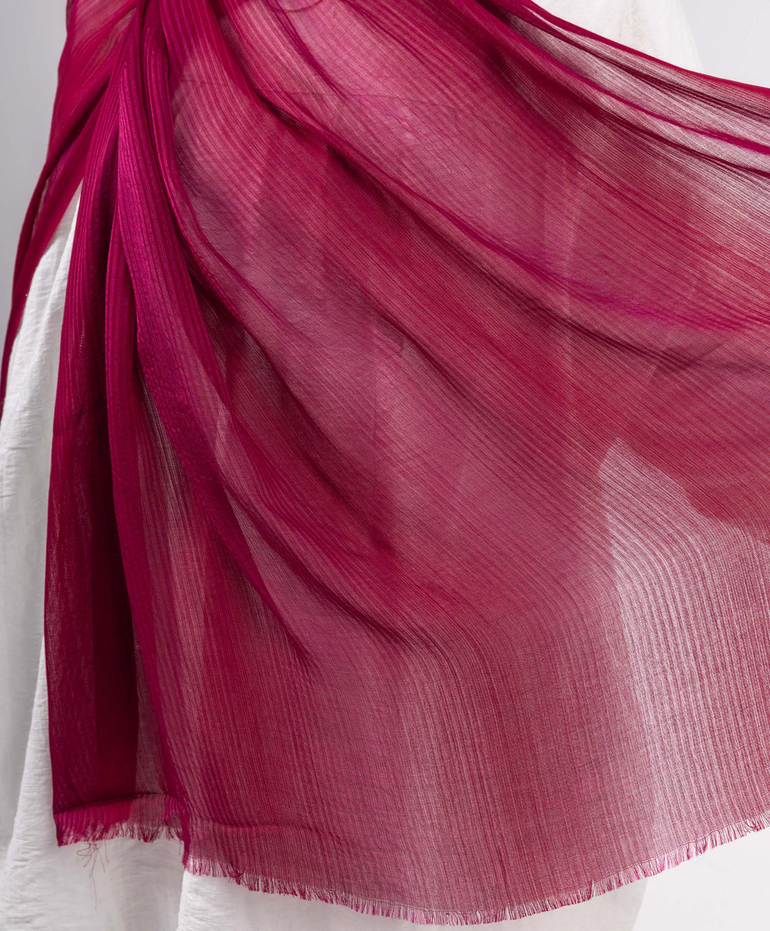 Striped Soft Linen Scarf