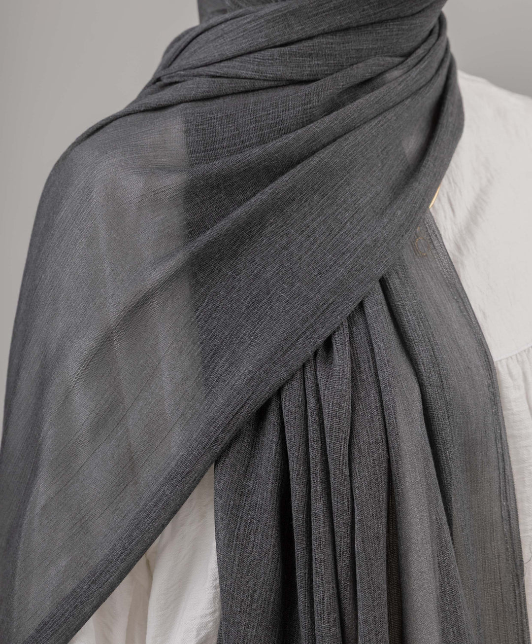 Cozy Marble Linen Scarf