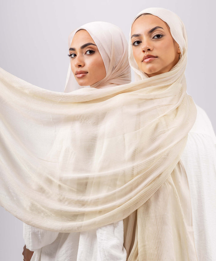 Striped Soft Linen Scarf