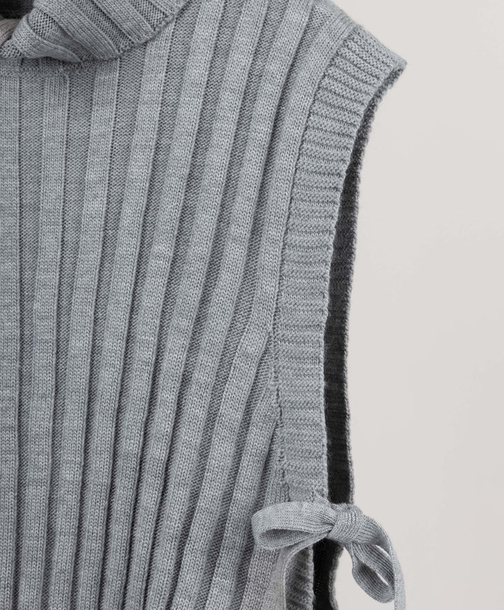 Slouchy Ribbed Vest