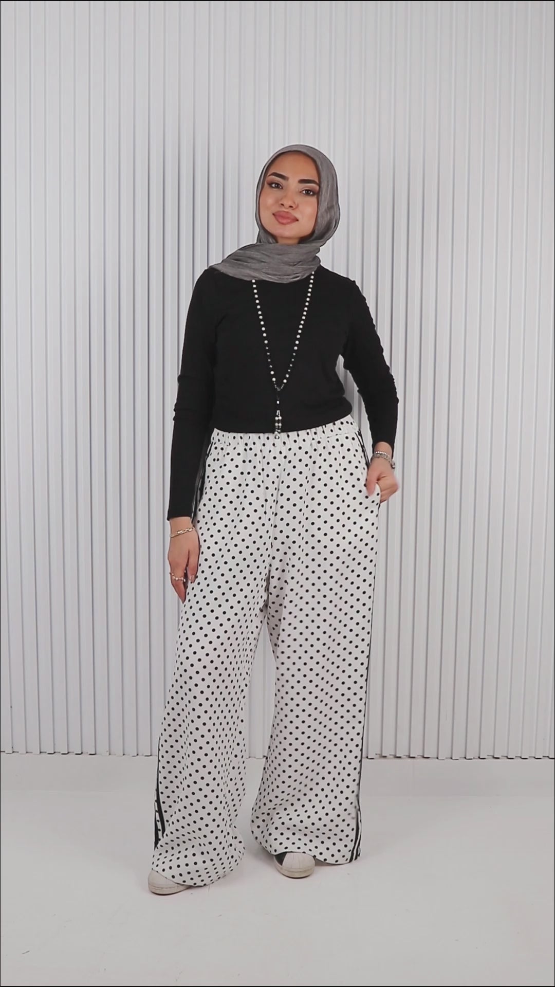 Striped Polka Dot Pants