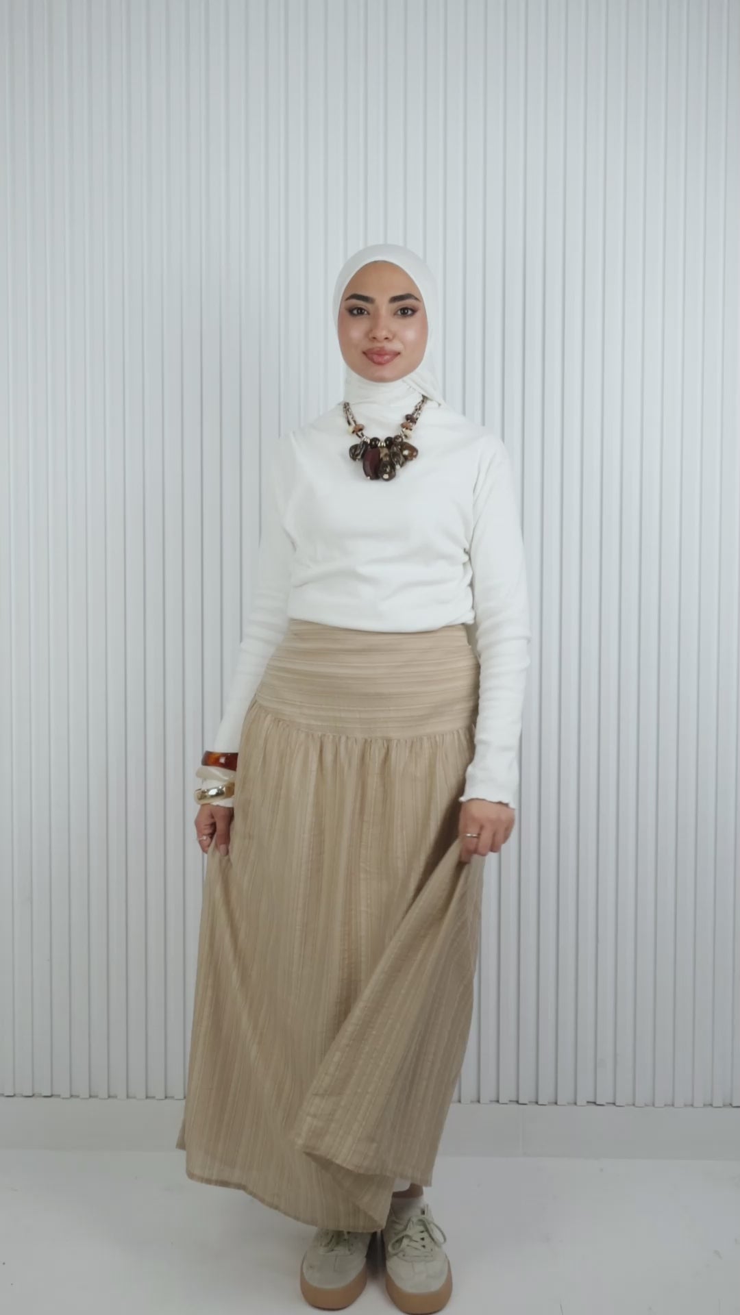 Boho Linen Skirt