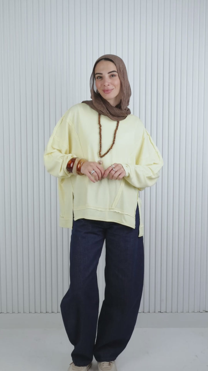 Seamline Cotton Shirt