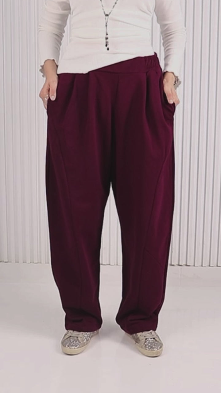 Relaxed Melton Pants
