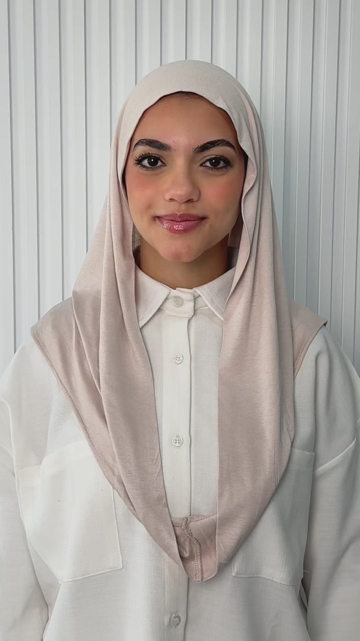 Easy Closed Wrap Scarf