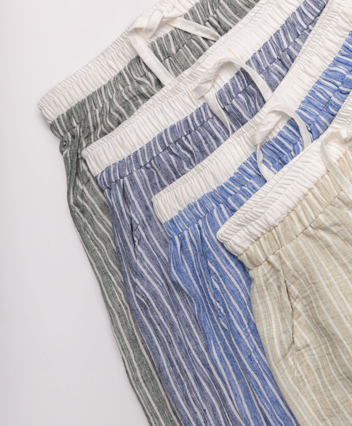 Wide Leg Striped Pants