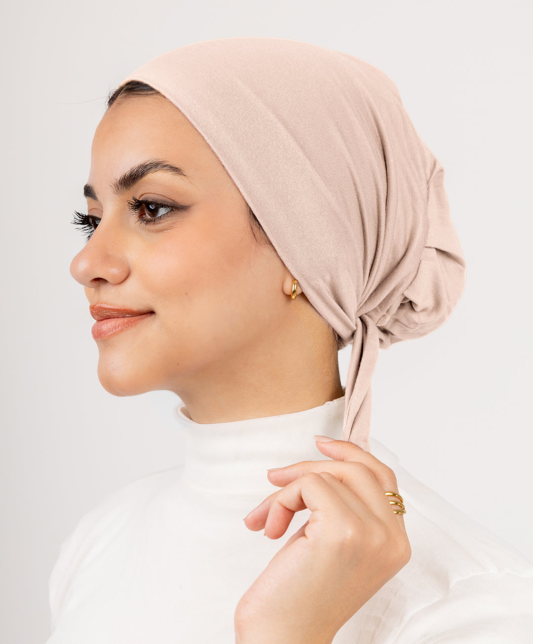 No Thread Underscarf with Tie-Back