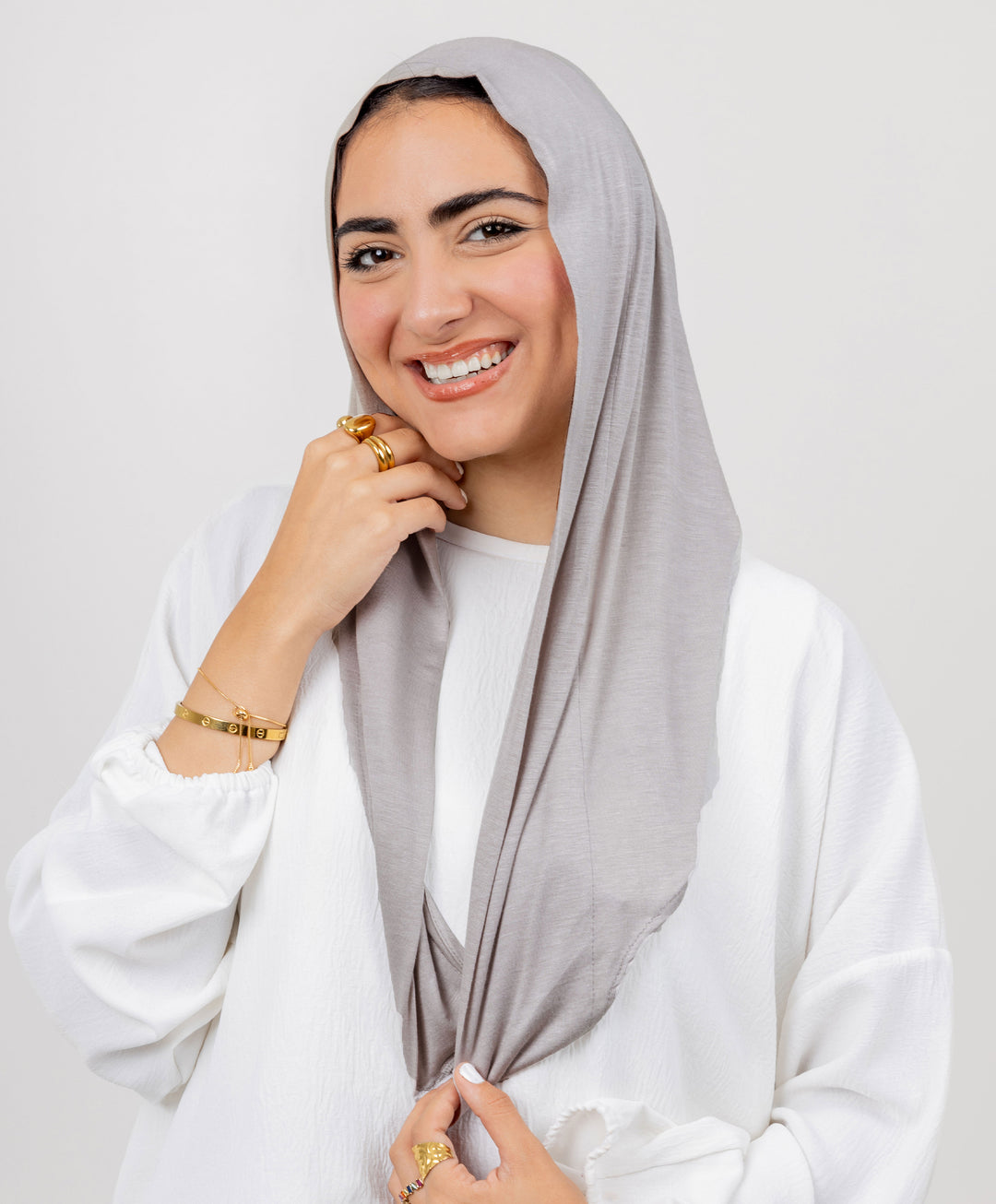 Easy Closed Wrap Scarf