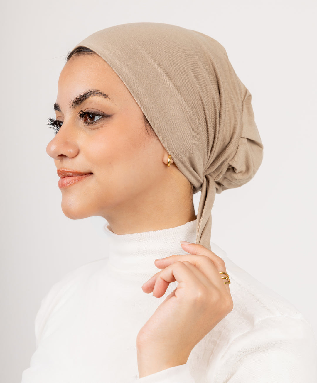 No Thread Underscarf with Tie-Back