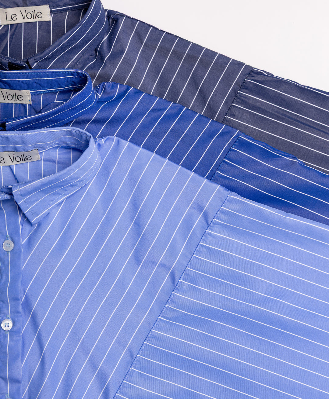 Striped Poplin Shirt