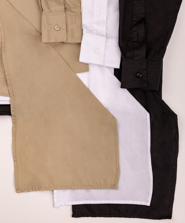 Wrap Poplin Shirt
