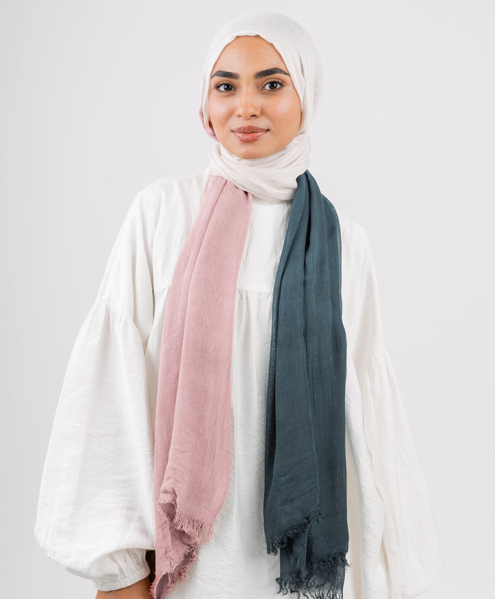 Gradient Cotton Scarf