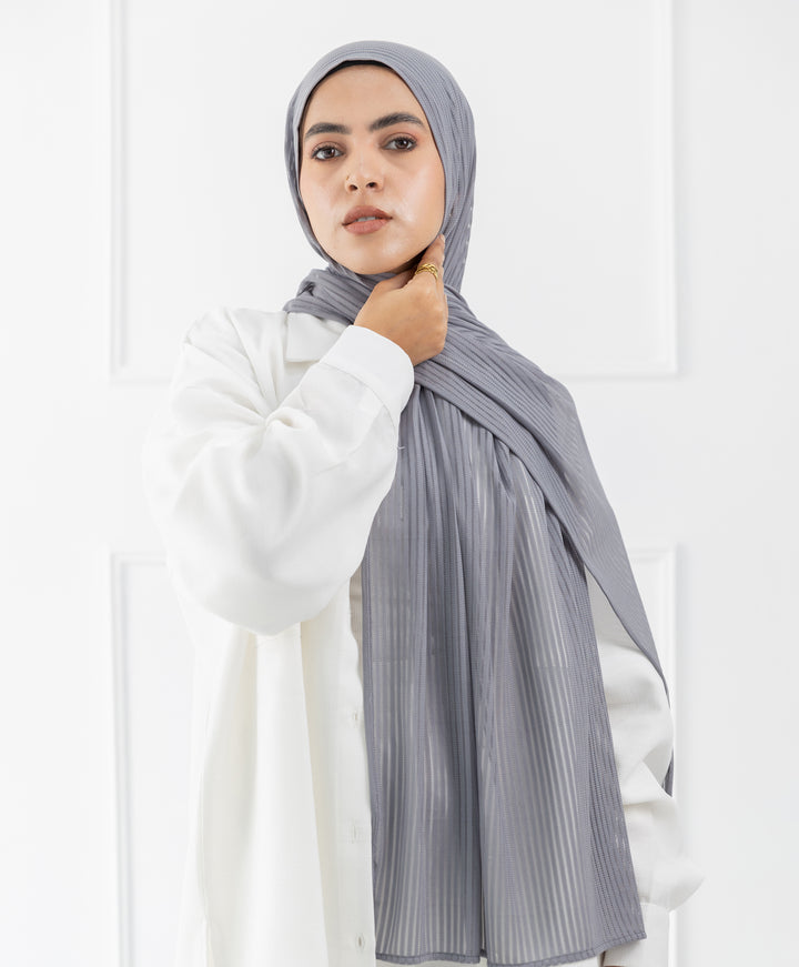 Wide Striped Kuwaiti Scarf