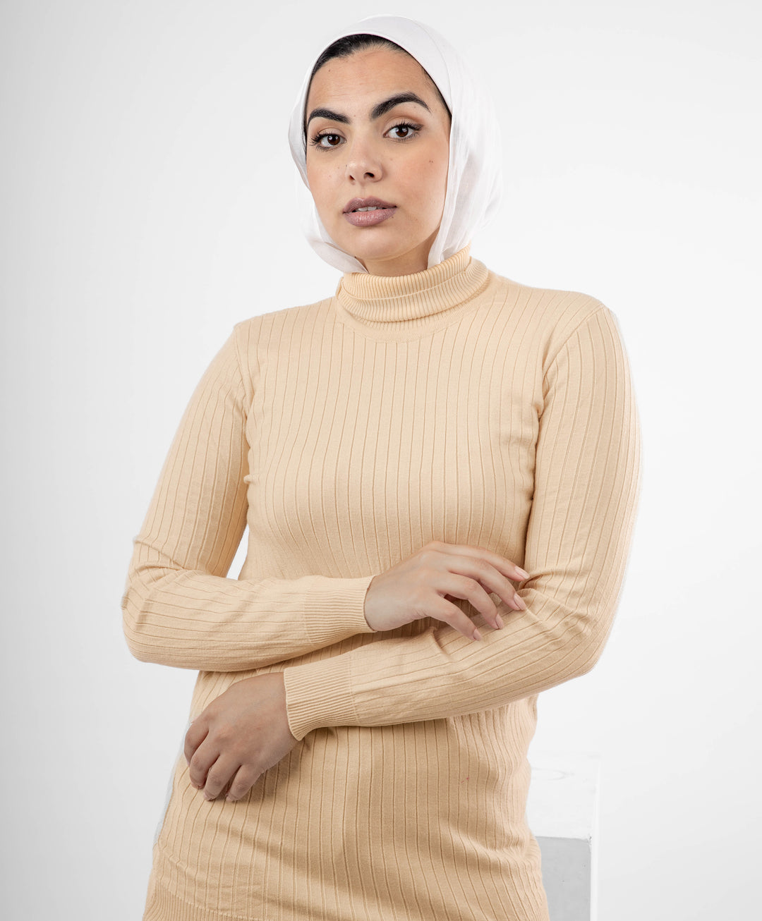 Long Ribbed Pullover