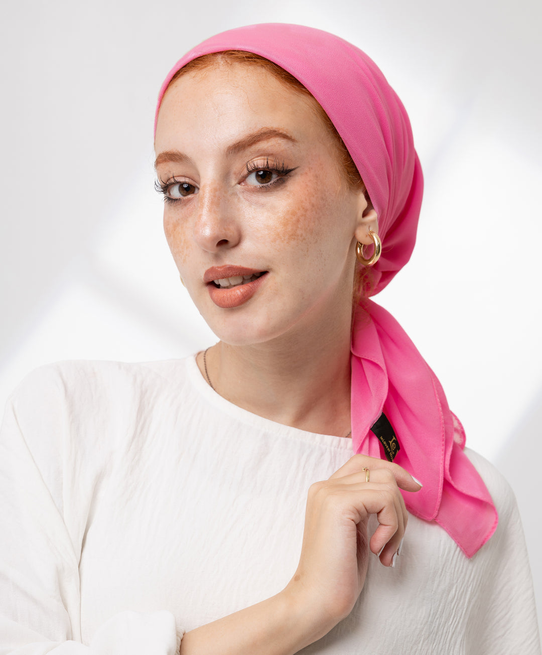 Girly Chiffon Square Scarf