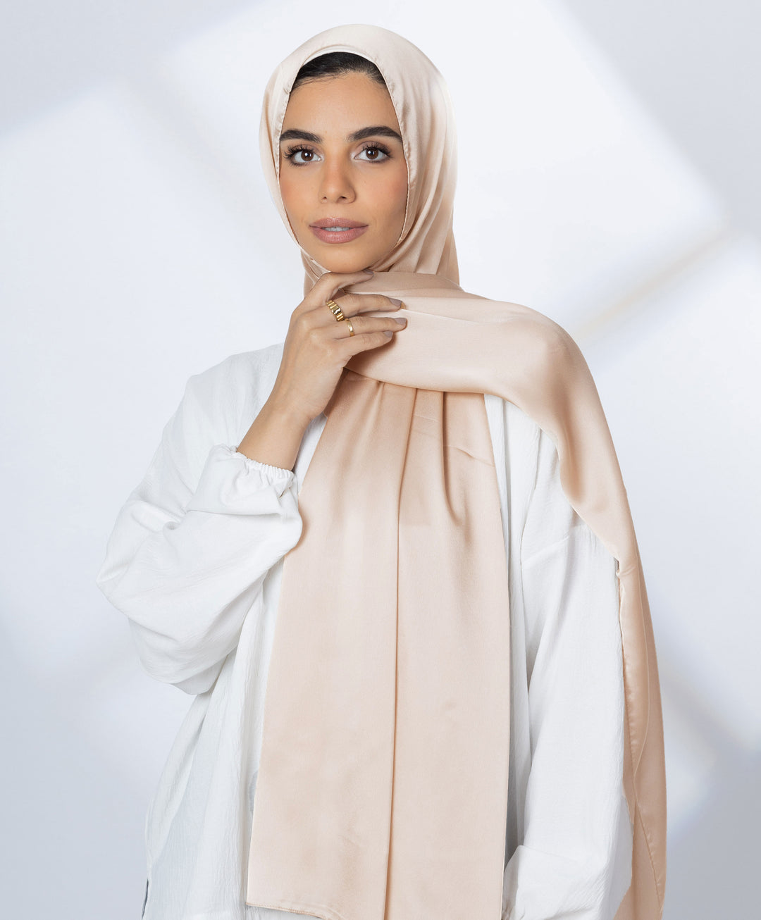 Plain Silk Scarf