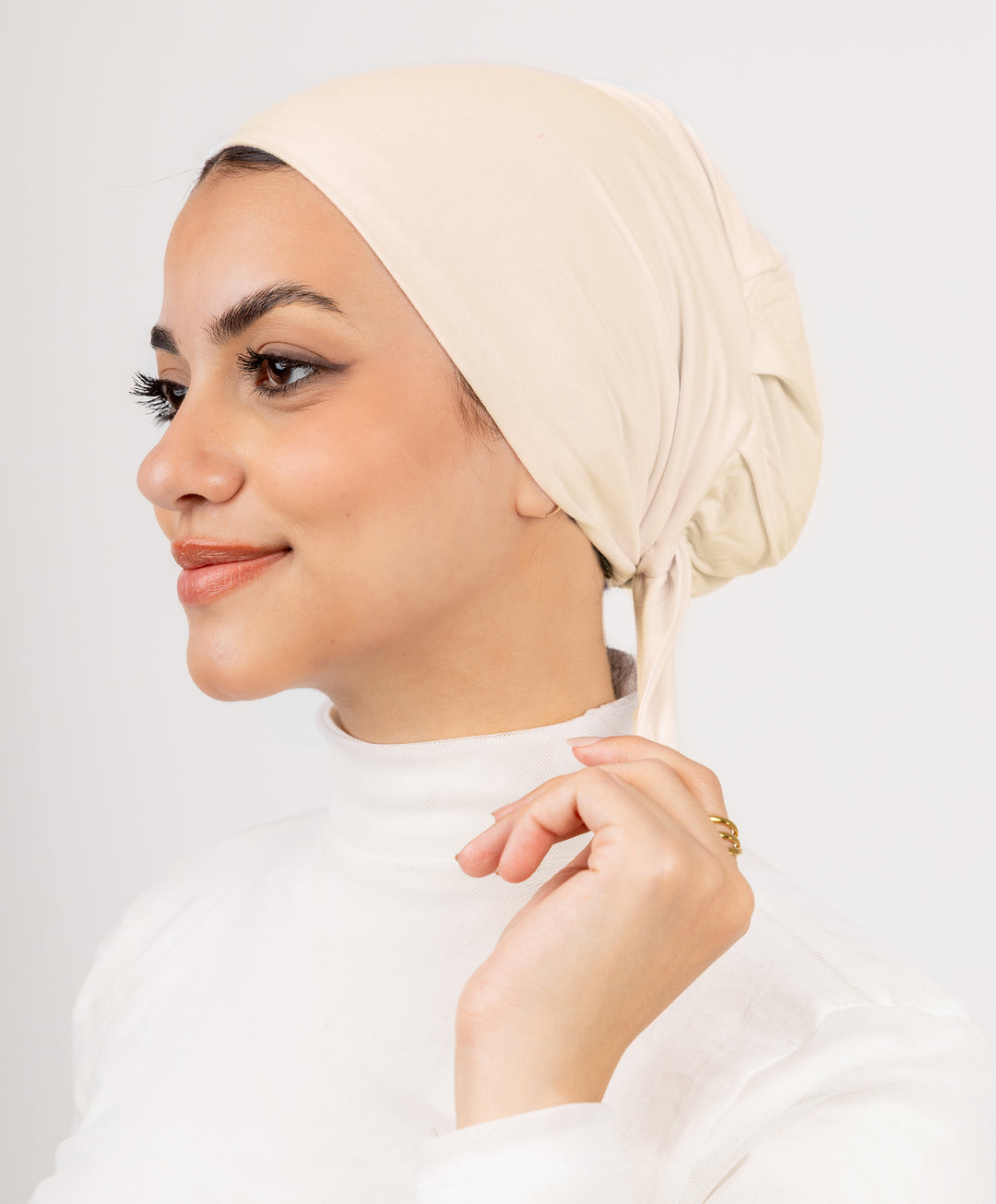 No Thread Underscarf with Tie-Back