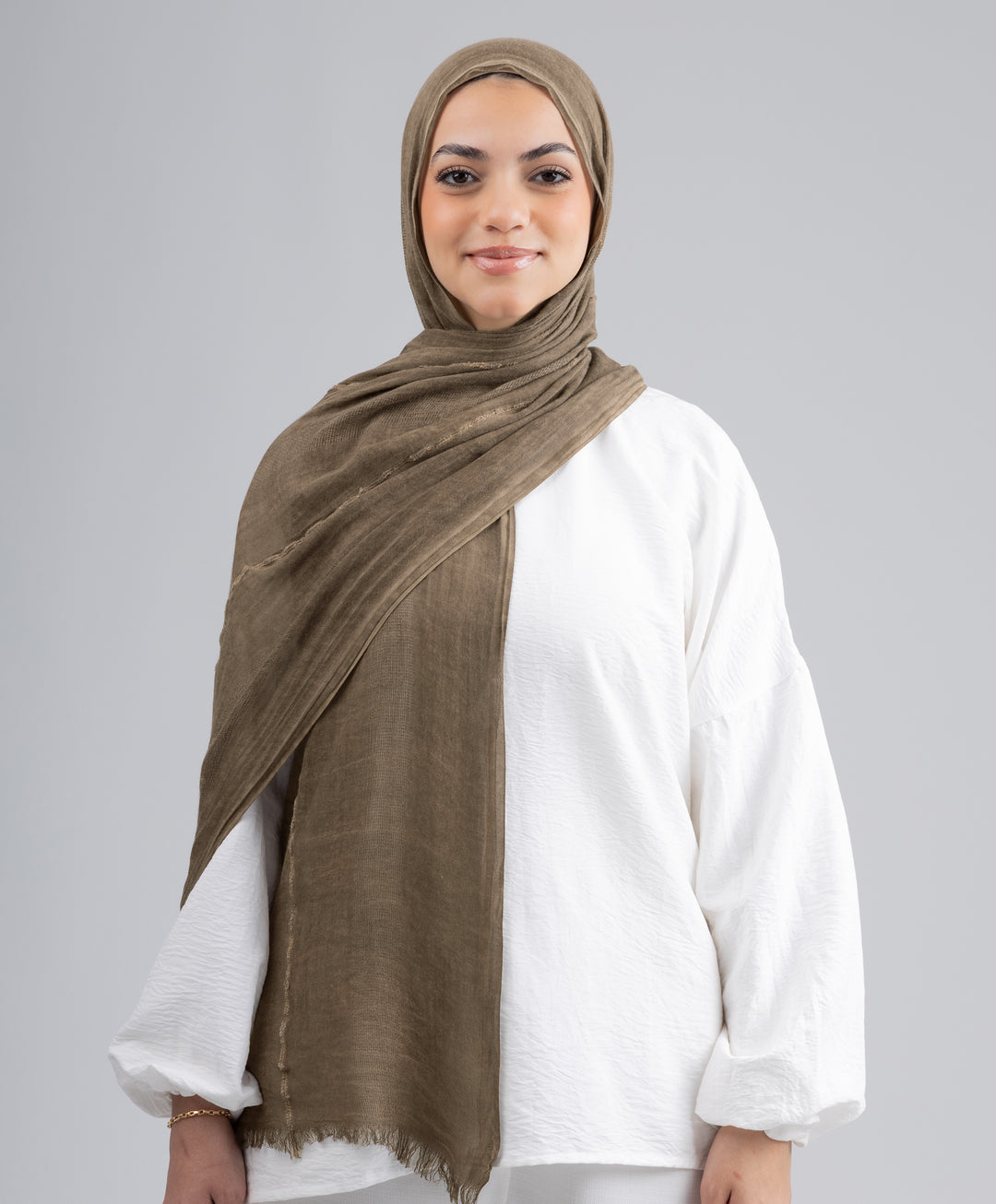 Soft Linen Marble Scarf