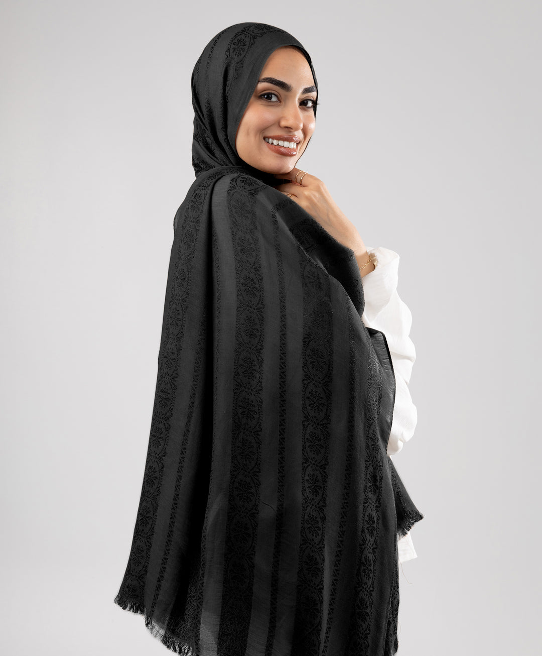 Majestic Linen Scarf