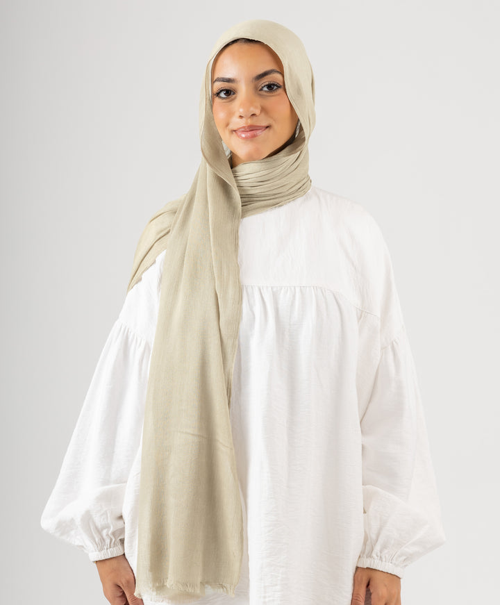 Cotton Crinkle Scarf