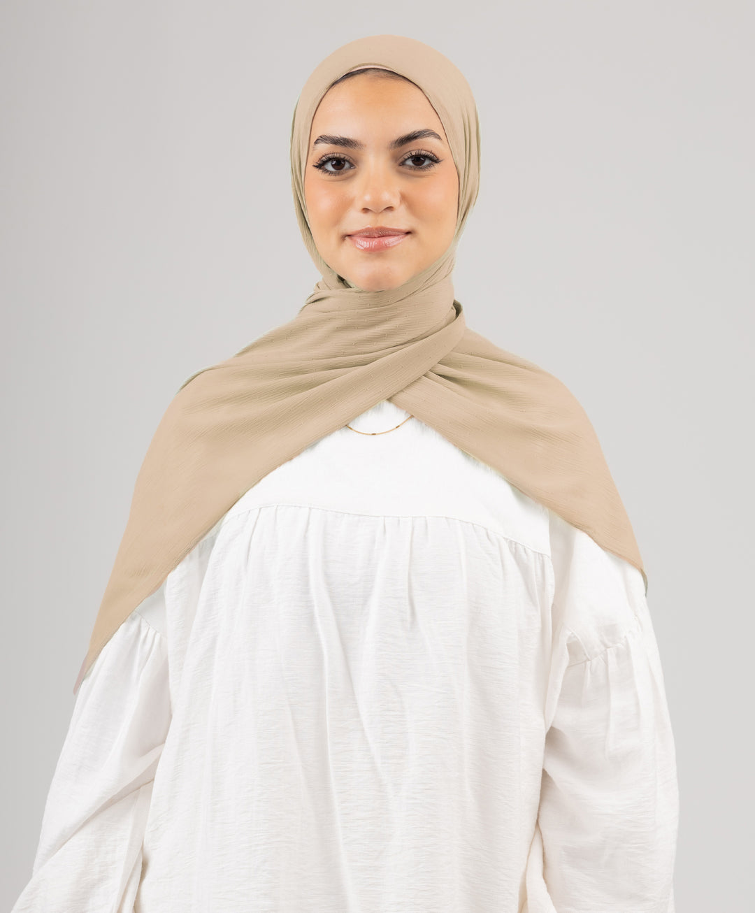 Dots Crinkle Chiffon Scarf