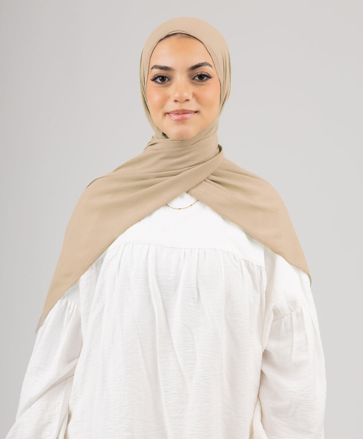 Dots Crinkle Chiffon Scarf