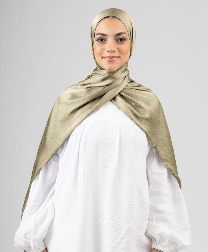 Silk Crinkle Scarf