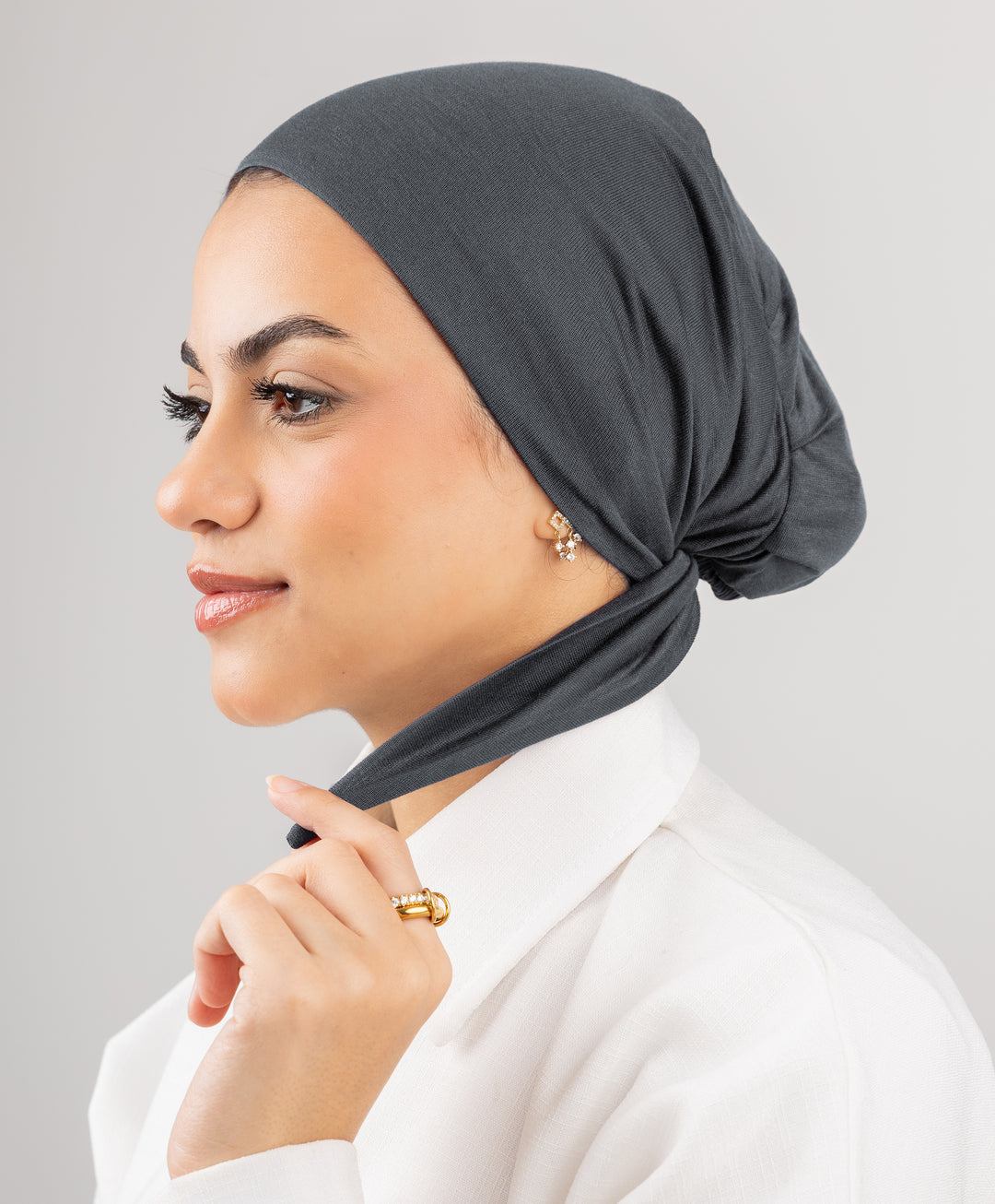 No Thread Underscarf with Tie-Back