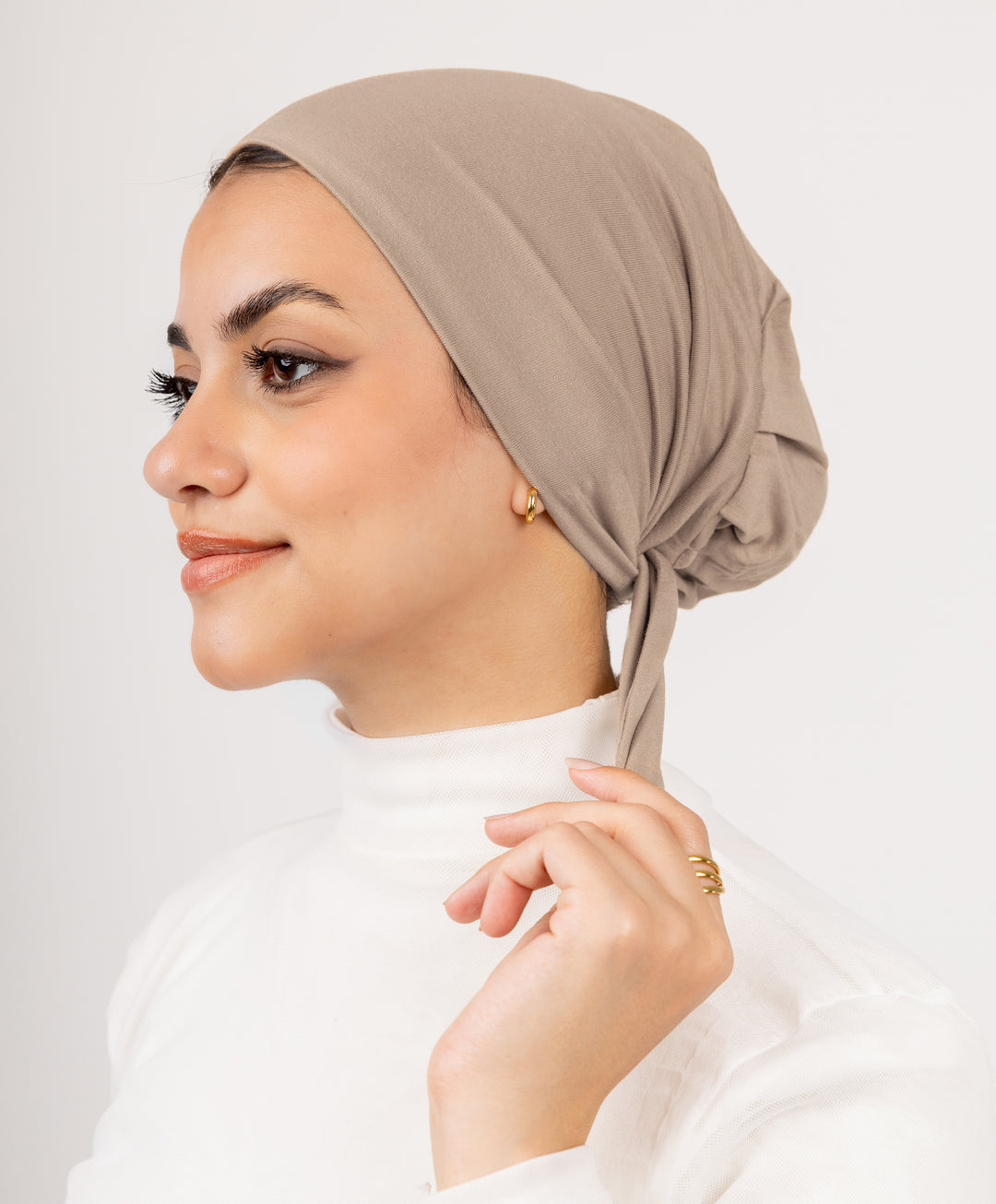 No Thread Underscarf with Tie-Back