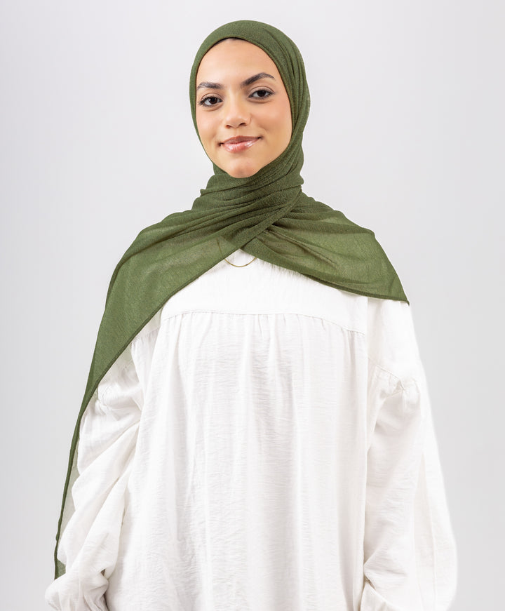 Jersey Crushed Scarf