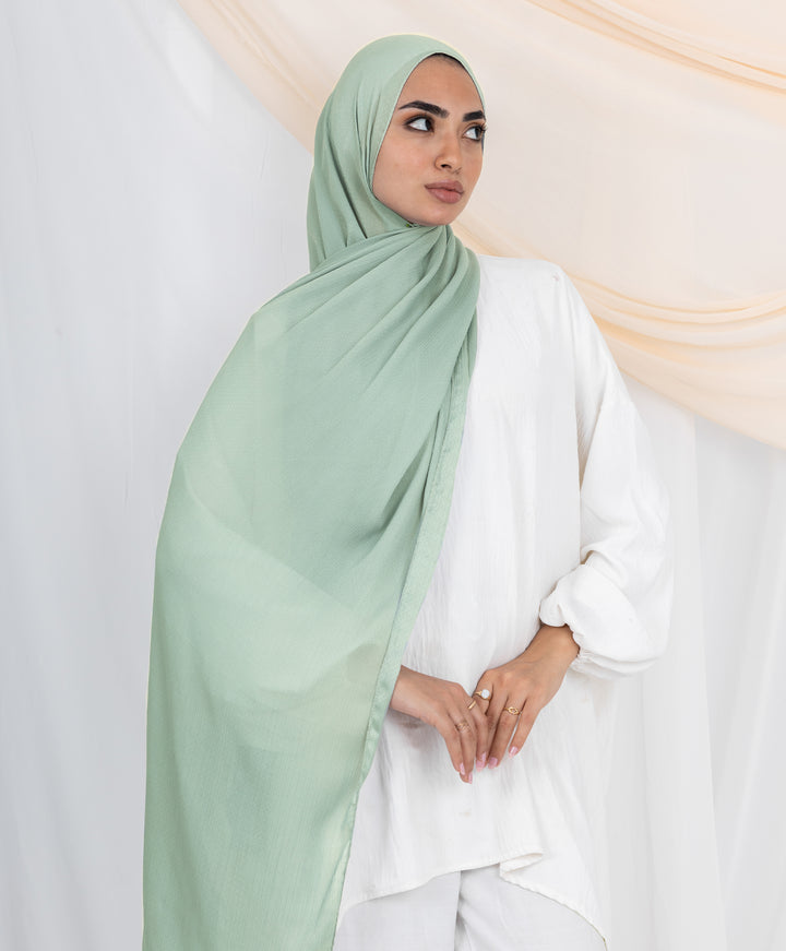 Dots Crinkle Silk Scarf