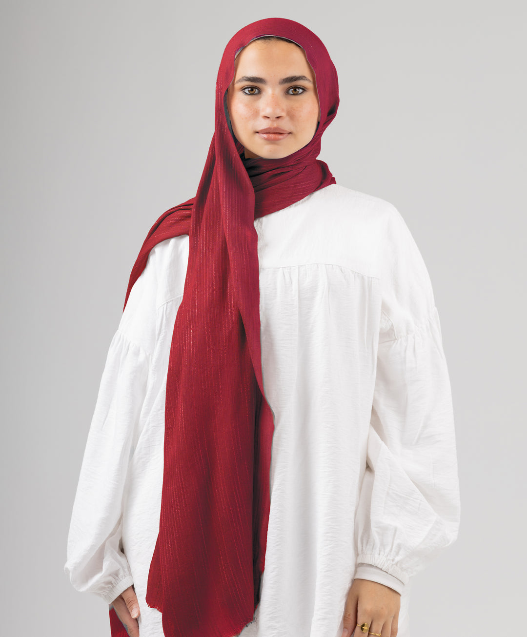 Ripple Linen Scarf