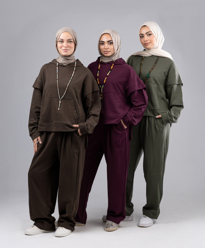 Relaxed Melton Pants