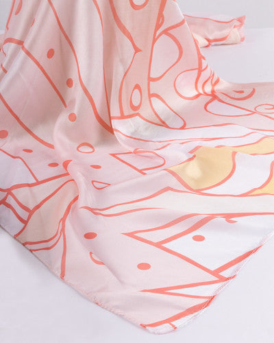 Glowy Silk Scarf