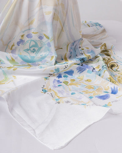 Glowy Silk Scarf